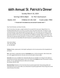ST PATS DINNER MASTER 2024
